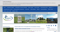 Desktop Screenshot of evangelische-ortenau.de